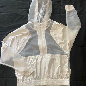 White mesh, breezy, Zella jacket